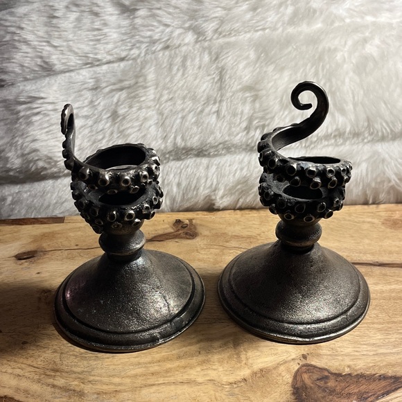 Perry Gargano Tentacle Candleholders